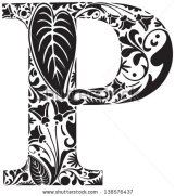 A to Z Letter P